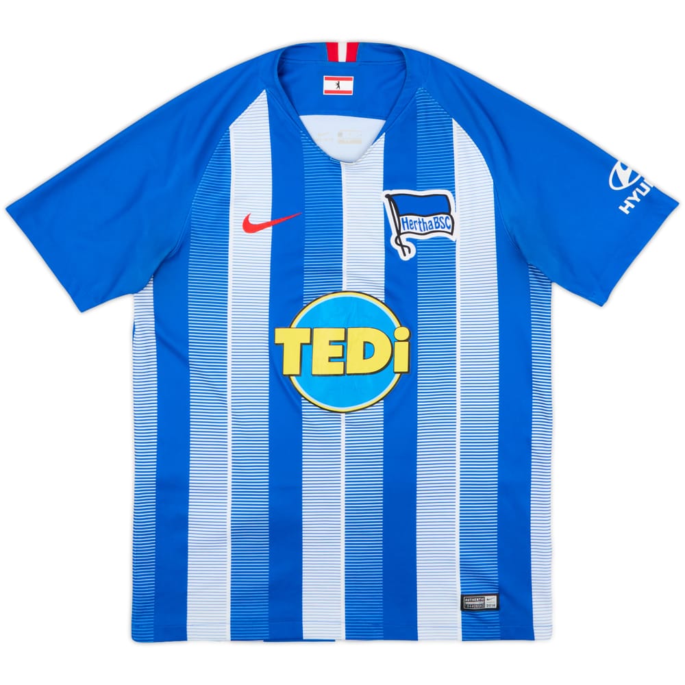 2018-19 Hertha Berlin Home Shirt - 5/10 - (M)