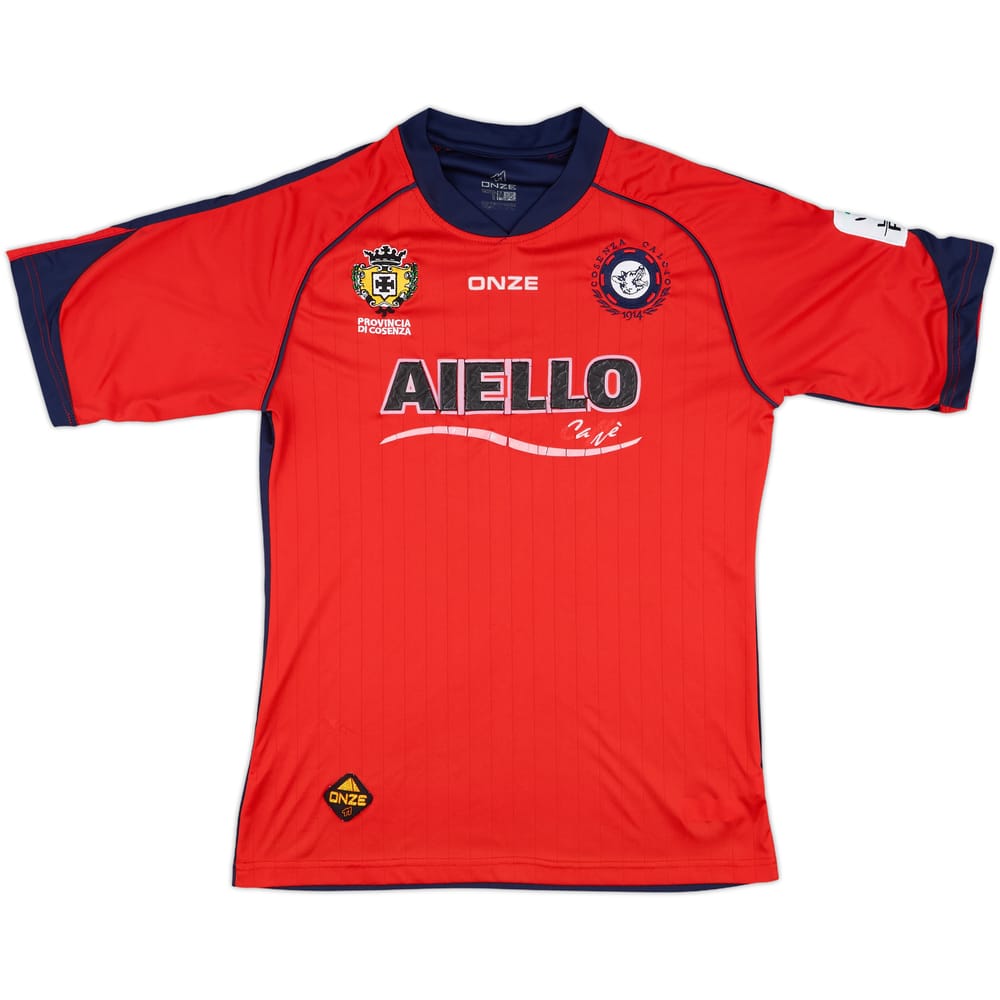 2010-11 Cosenza Home Shirt - 4/10 - (M)