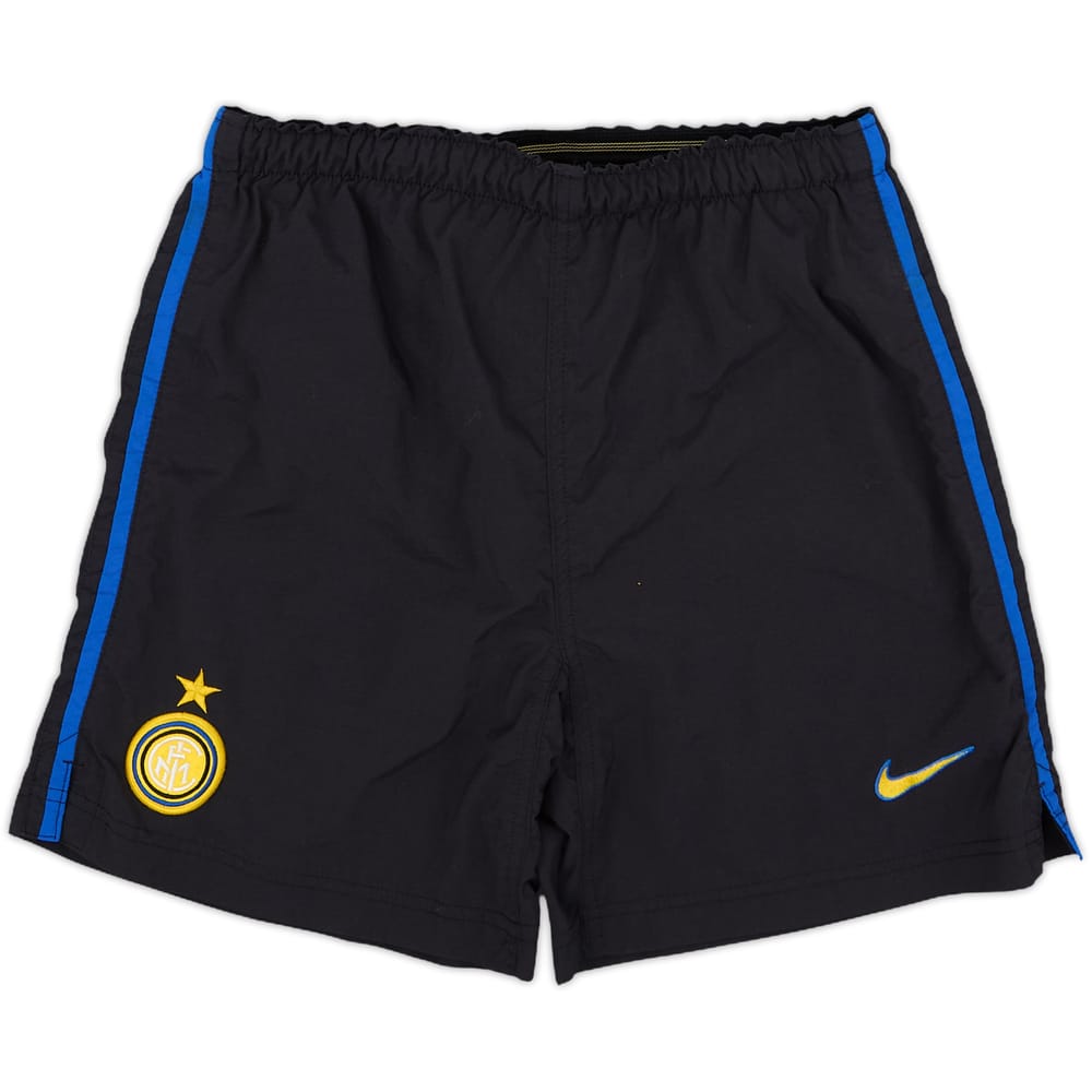 2006-07 Inter Milan Home Shorts - 7/10 - (M.Boys)