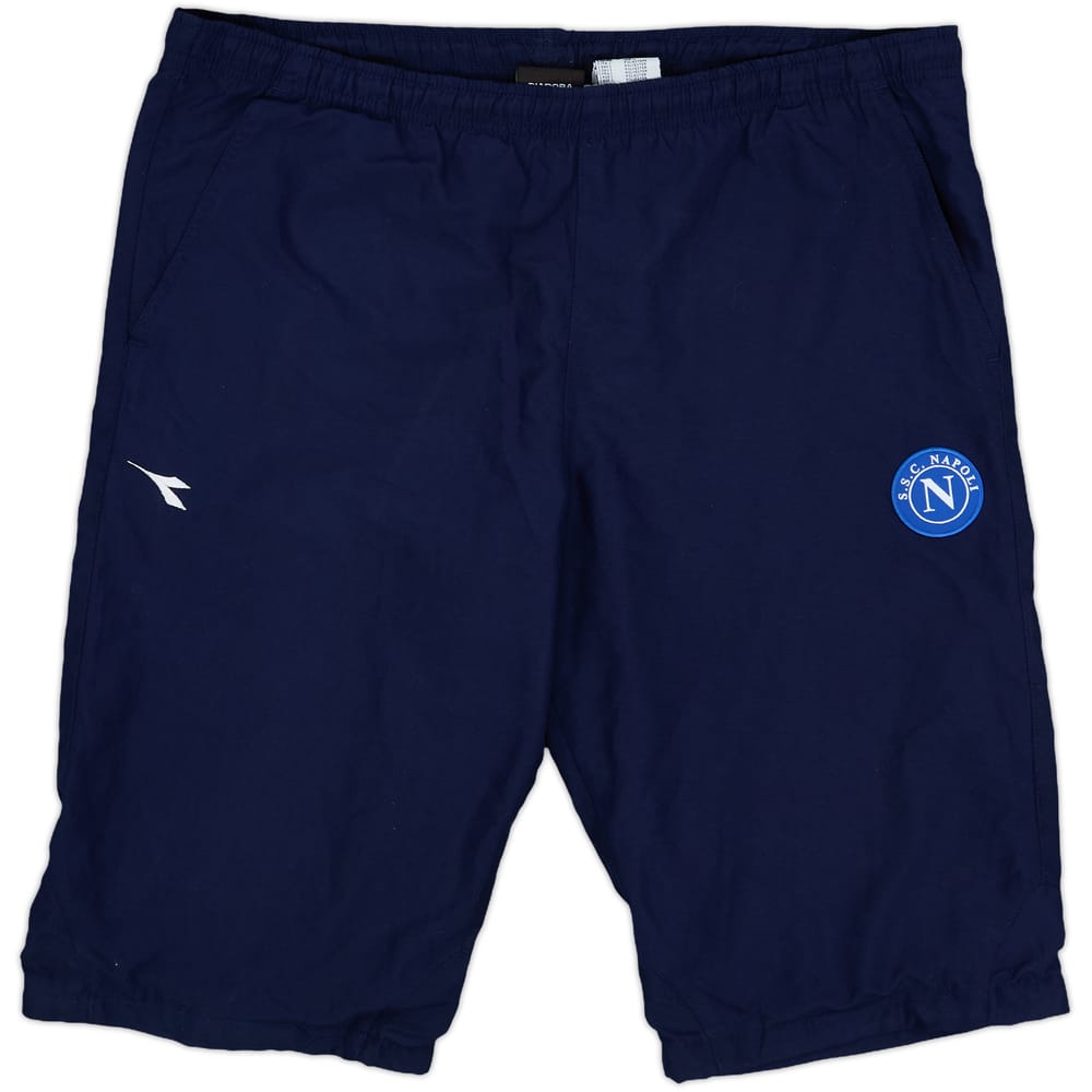 2006-07 Napoli Diadora 3/4 Track Pants/Bottoms - 9/10 - (L)