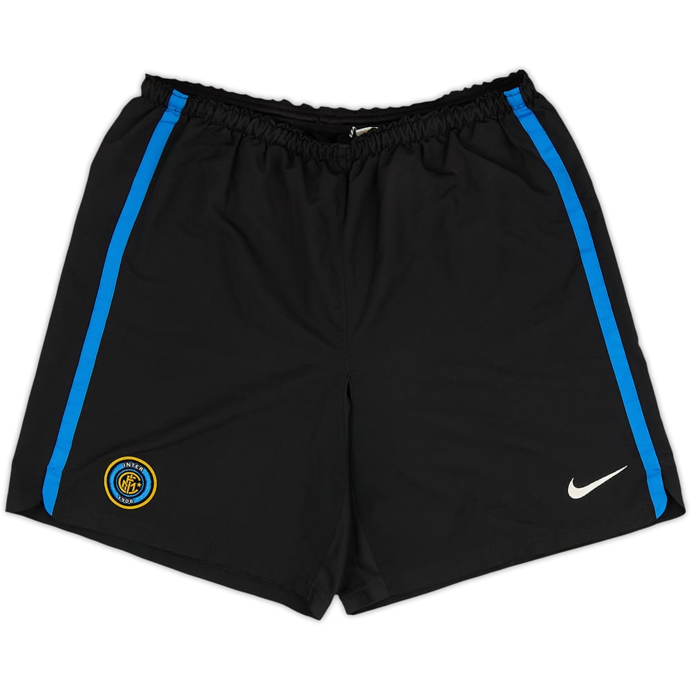 2006-07 Inter Milan Home Shorts - 4/10 - (S)