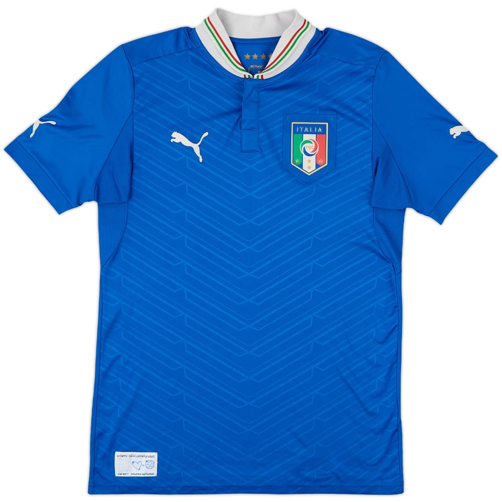 2012-13 Italy Home Shirt - 7/10 - (S)