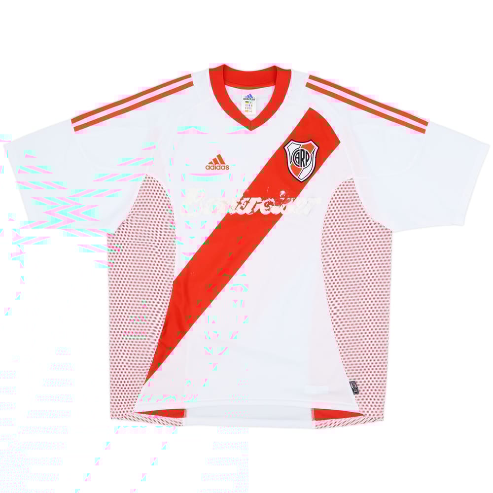 2002-03 River Plate Home Shirt - 4/10 - (XXL)