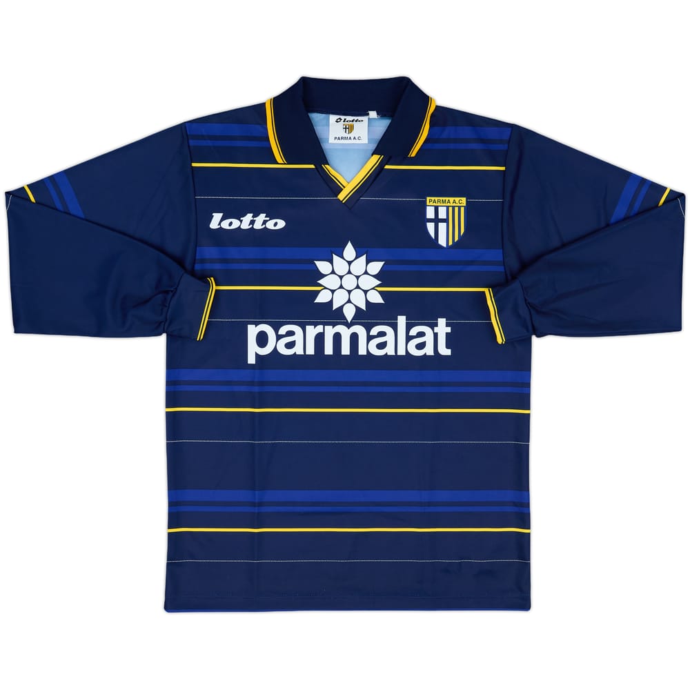 1998-99 Parma Third L/S Shirt - 9/10 - (XL.Boys)