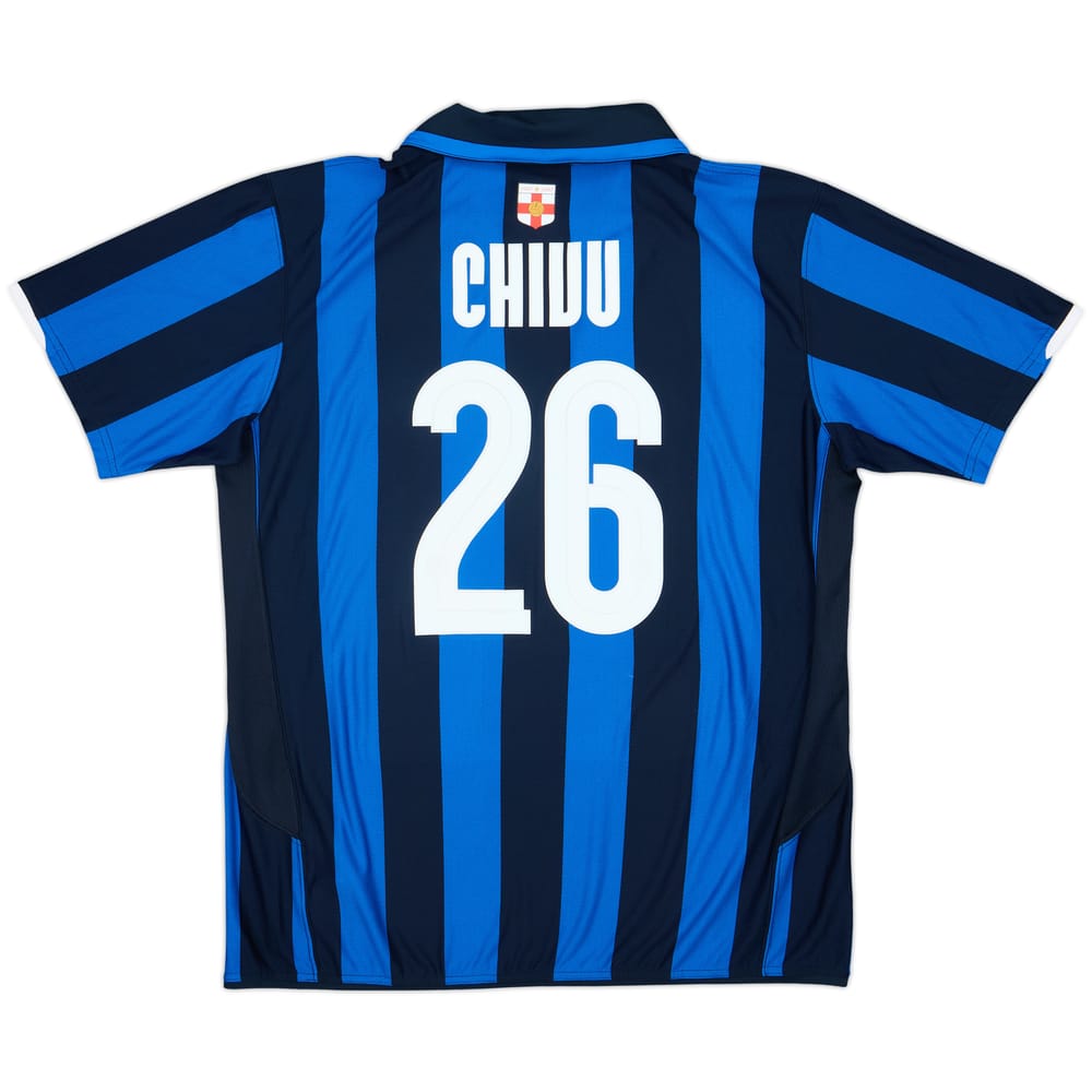 2007-08 Inter Milan Centenary Home Shirt Chivu #26 - 8/10 - (XL)