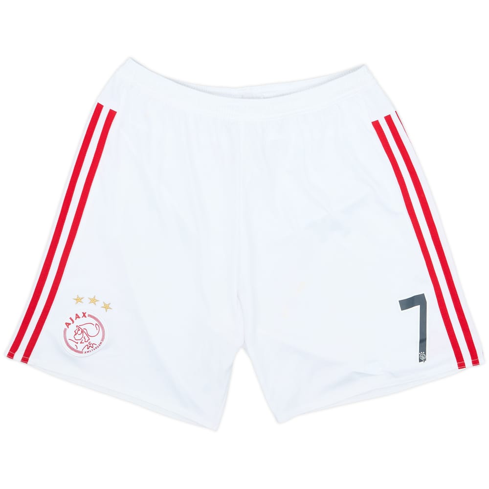 2015-16 Ajax Player Issue Home Shorts #7 - 8/10 - (M)