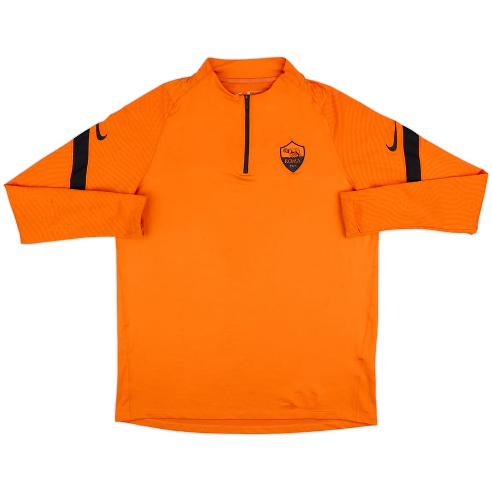 2020-21 Roma Nike 1/4 Zip Drill Top - 7/10 - (L)