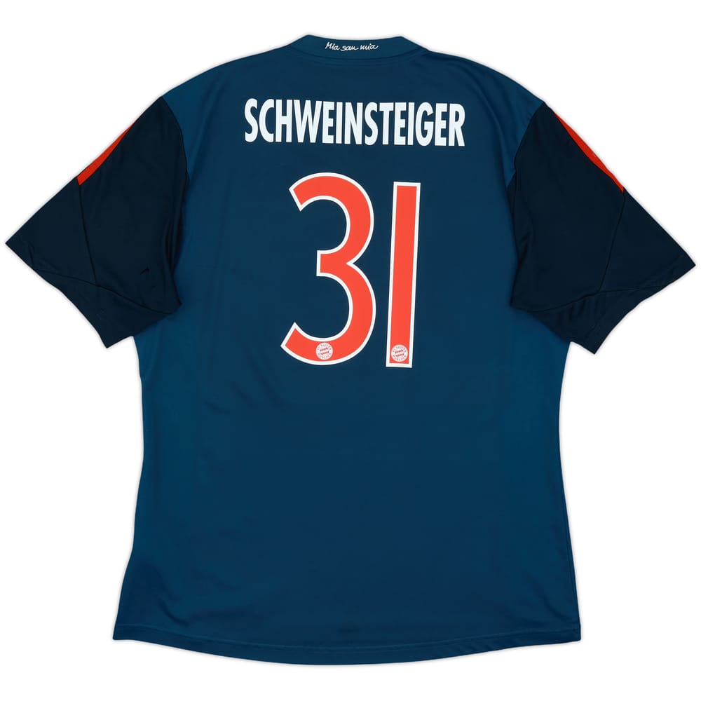2013-14 Bayern Munich Third Shirt Schweinsteiger #31 - 6/10 - (L)