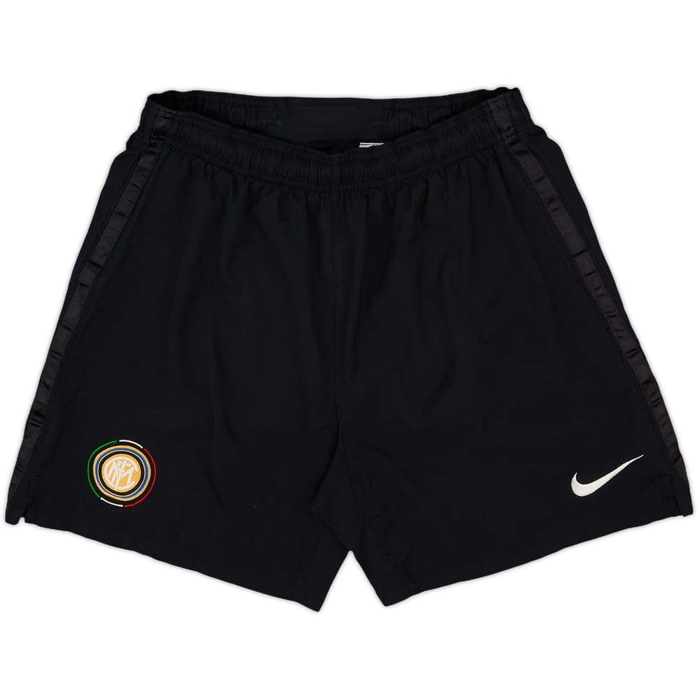 2009-10 Inter Milan Home Shorts - 9/10 - (S)