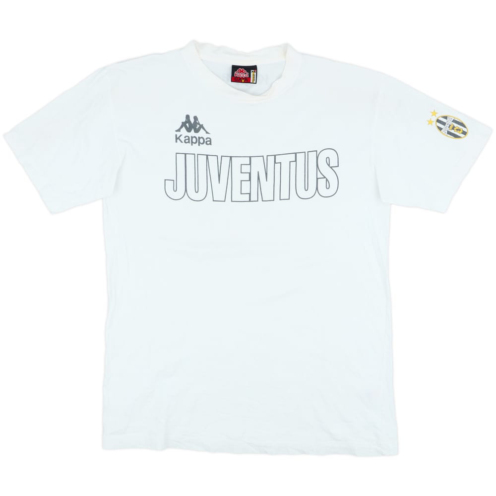 1998-99 Juventus Kappa Cotton Tee - 9/10 - (XL)
