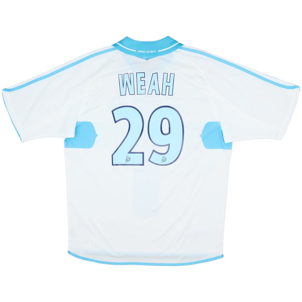 2000-01 Olympique Marseille Home Shirt Weah #29 - 7/10 - (M)