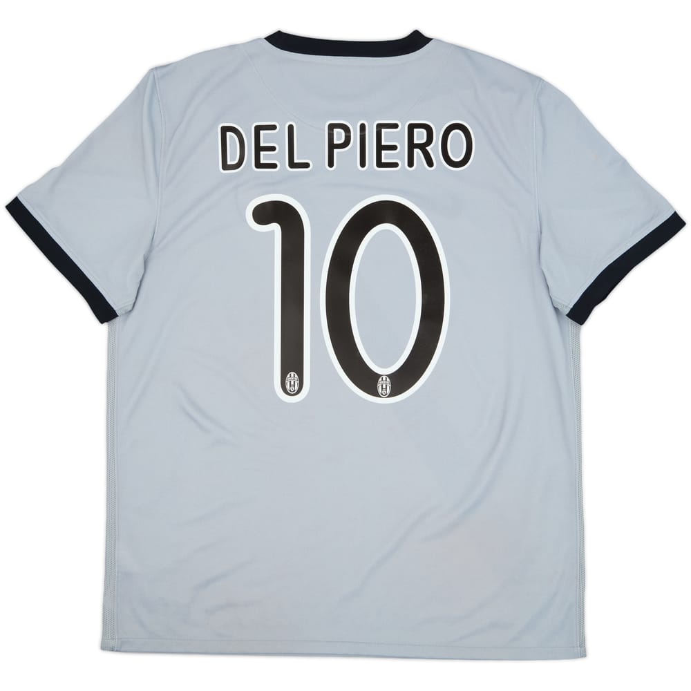2009-10 Juventus Away Shirt Del Piero #10 - 7/10 - (L)
