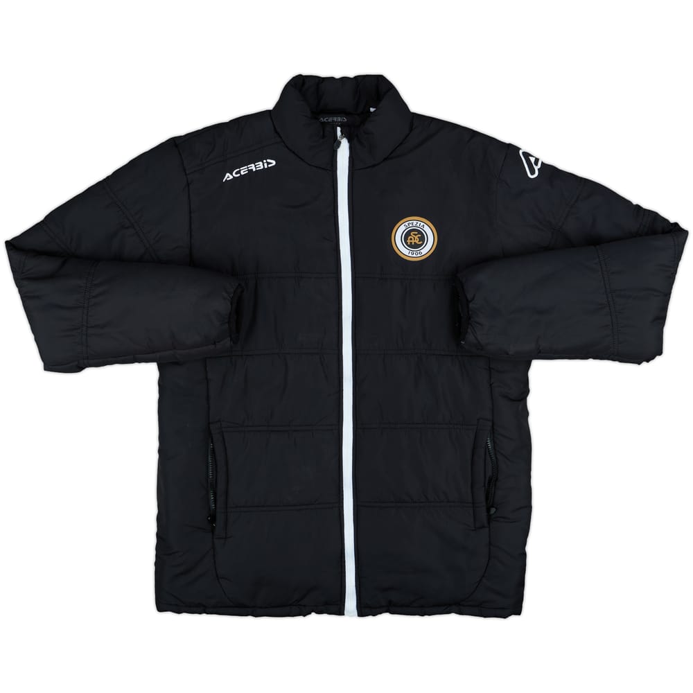 2015-16 Spezia Acerbis Padded Bench Coat - 9/10 - (L)