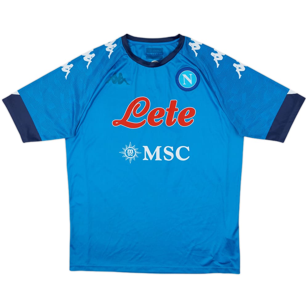 2020-21 Napoli Home Shirt - 4/10 - (L)