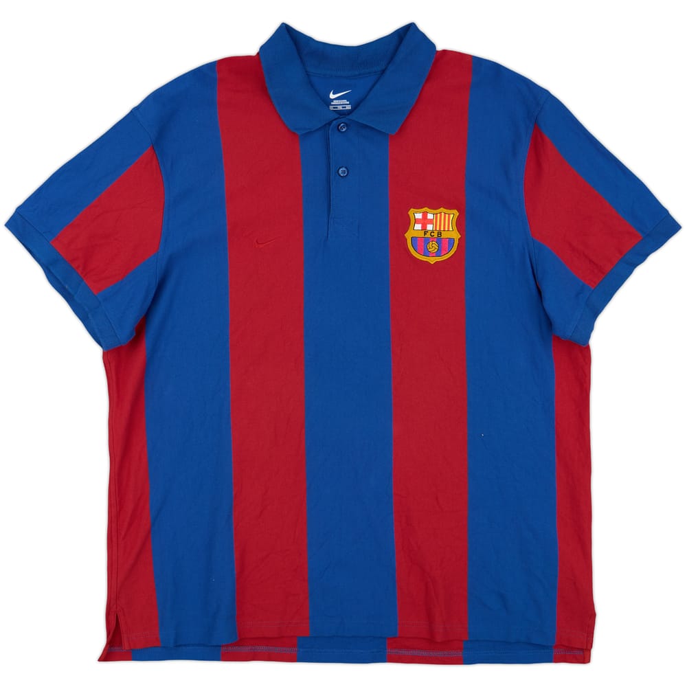 2010-11 Barcelona Nike Polo Shirt - 8/10 - (XXL)
