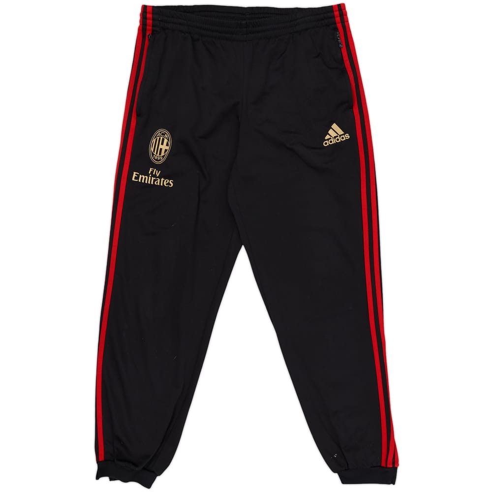 2011-12 AC Milan adidas Track Pants/Bottoms - 8/10 - (M)