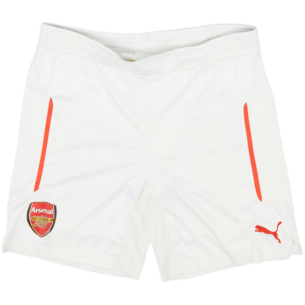 2014-15 Arsenal Puma Home Shorts - 4/10 - (S)