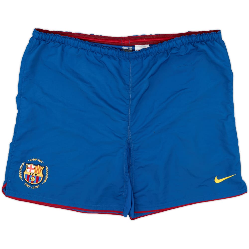 2007-08 Barcelona Home Shorts - 6/10 - (L)