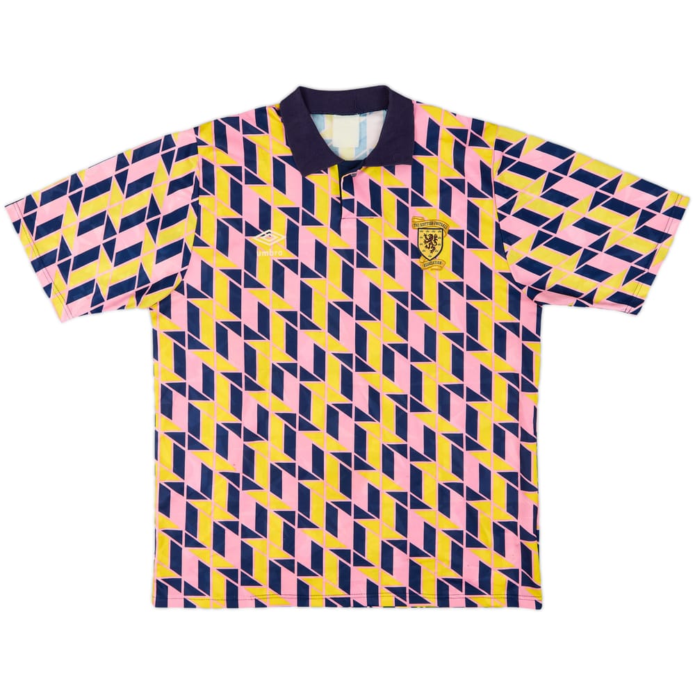 1991-93 Scotland Umbro Leisure Shirt - 8/10 - (XL)