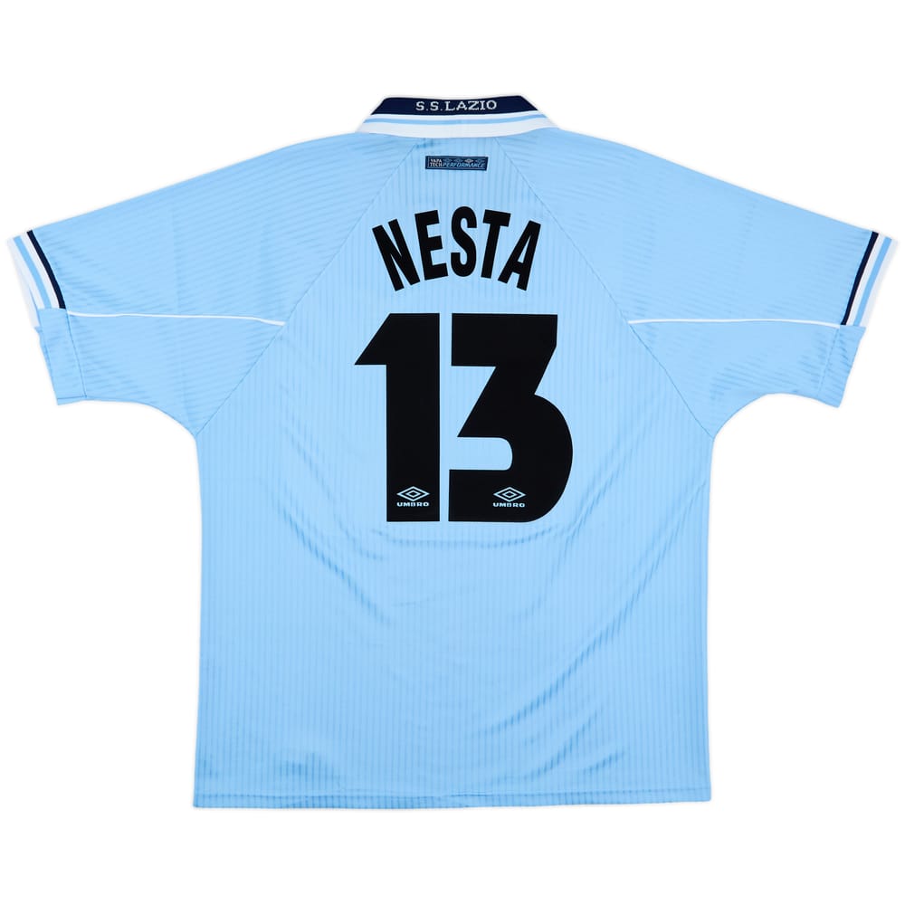 1997-98 Lazio Home Shirt Nesta #13 - 6/10 - (XL)