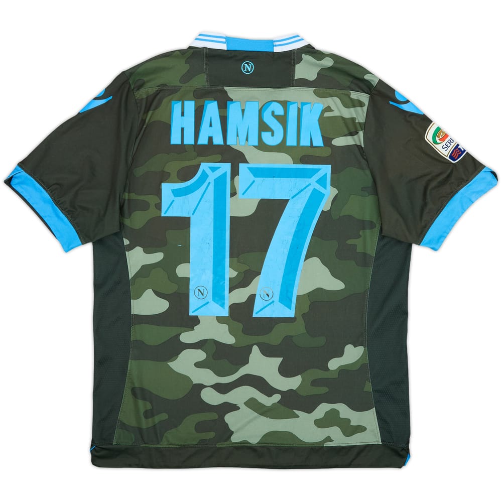 2013-14 Napoli Away Shirt Hamsik #17 - 4/10 - (XL)