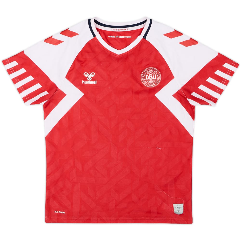 2023-24 Denmark Home Shirt - 5/10 - (L.Boys)