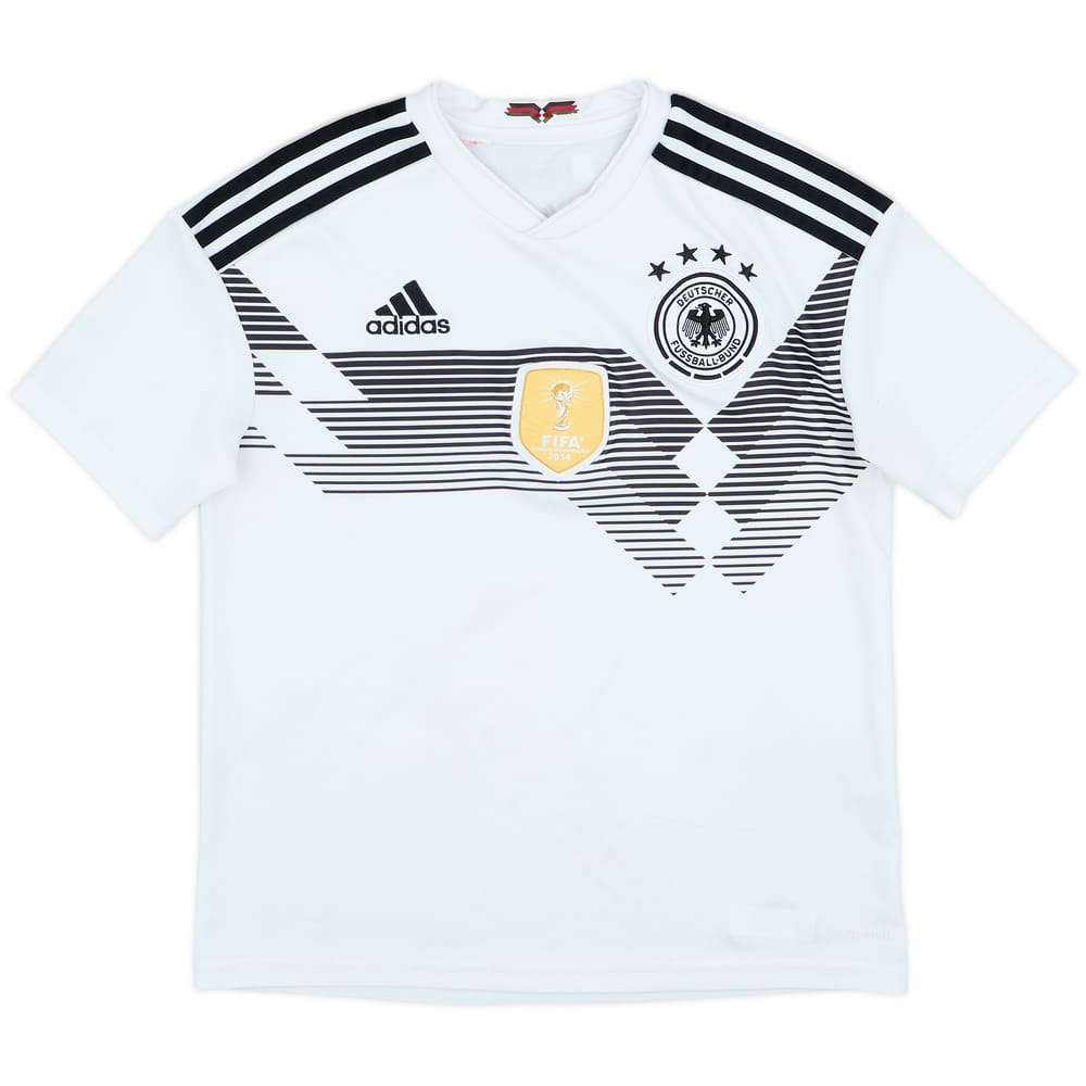 2018-19 Germany Home Shirt - 7/10 - (L.Boys)