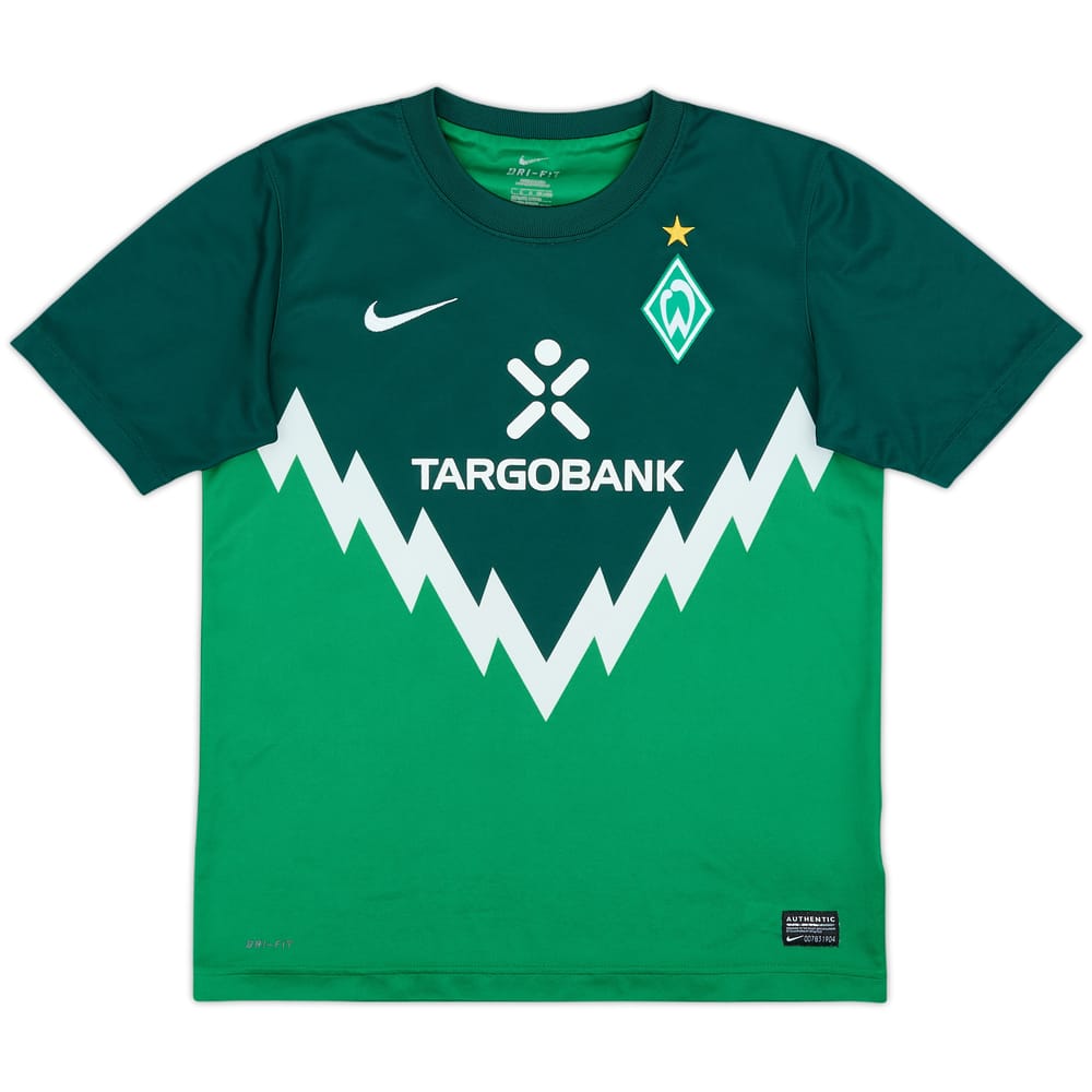 2010-11 Werder Bremen Home Shirt - 9/10 - (L.Boys)