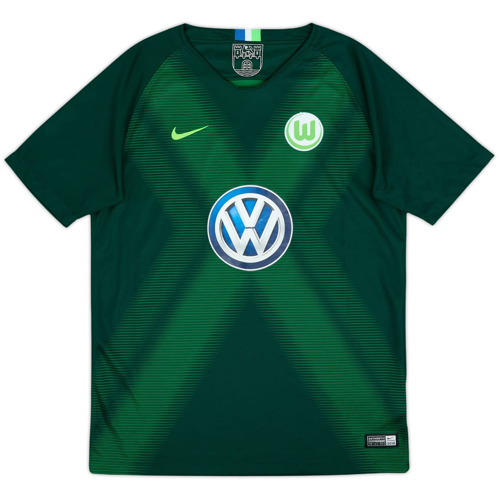 2018-19 Wolfsburg Away Shirt - 8/10 - (XL.Boys)