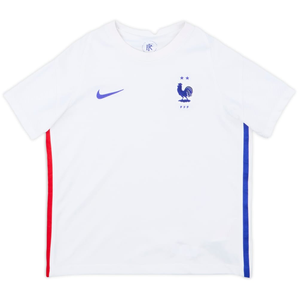 2020-21 France Away Shirt - 8/10 - (6-7 Years)