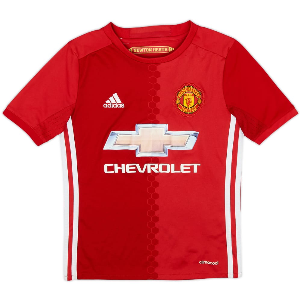 2016-17 Manchester United Home Shirt - 4/10 - (S.Boys)