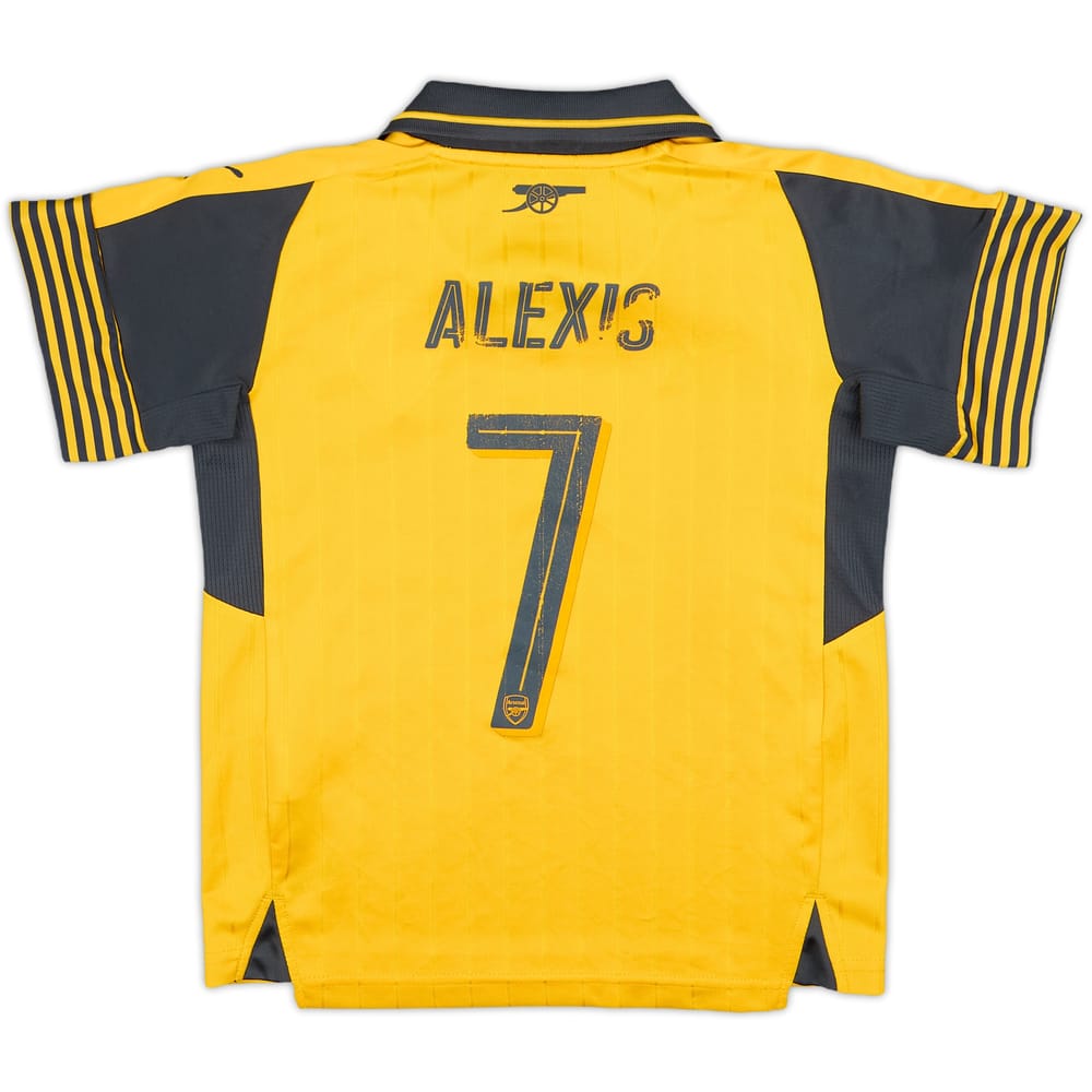 2016-17 Arsenal Away Shirt Alexis #7 - 5/10 - (S.Boys)