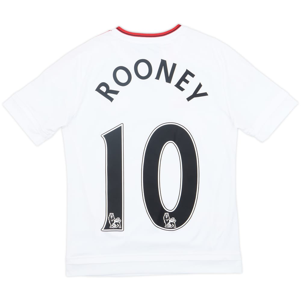 2015-16 Manchester United Away Shirt Rooney #10 - 6/10 - (M.Boys)