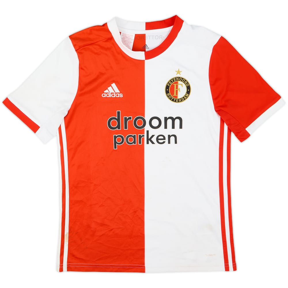 2019-20 Feyenoord Home Shirt - 5/10 - (L.Boys)