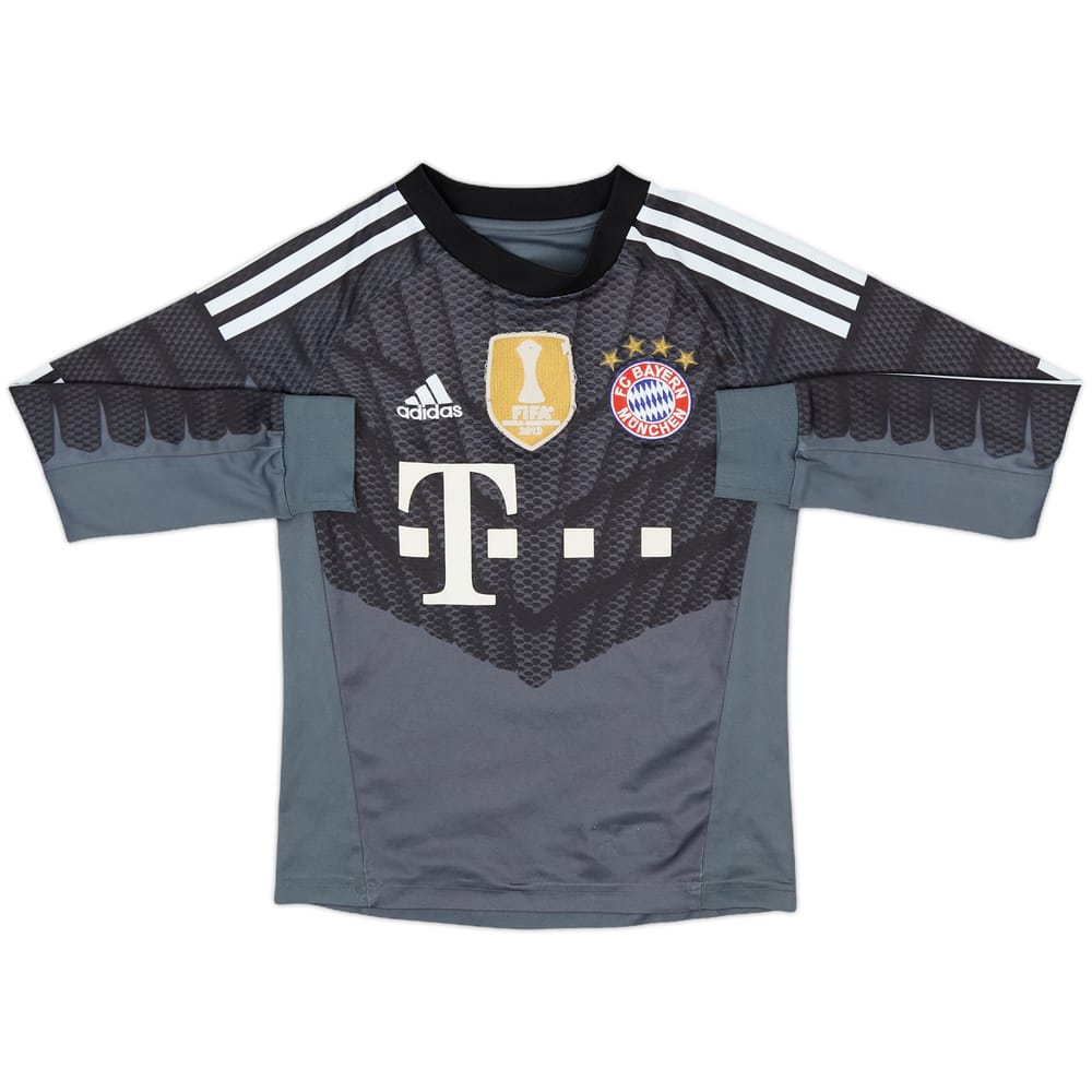 2014-15 Bayern Munich GK Shirt - 7/10 - (S.Boys)