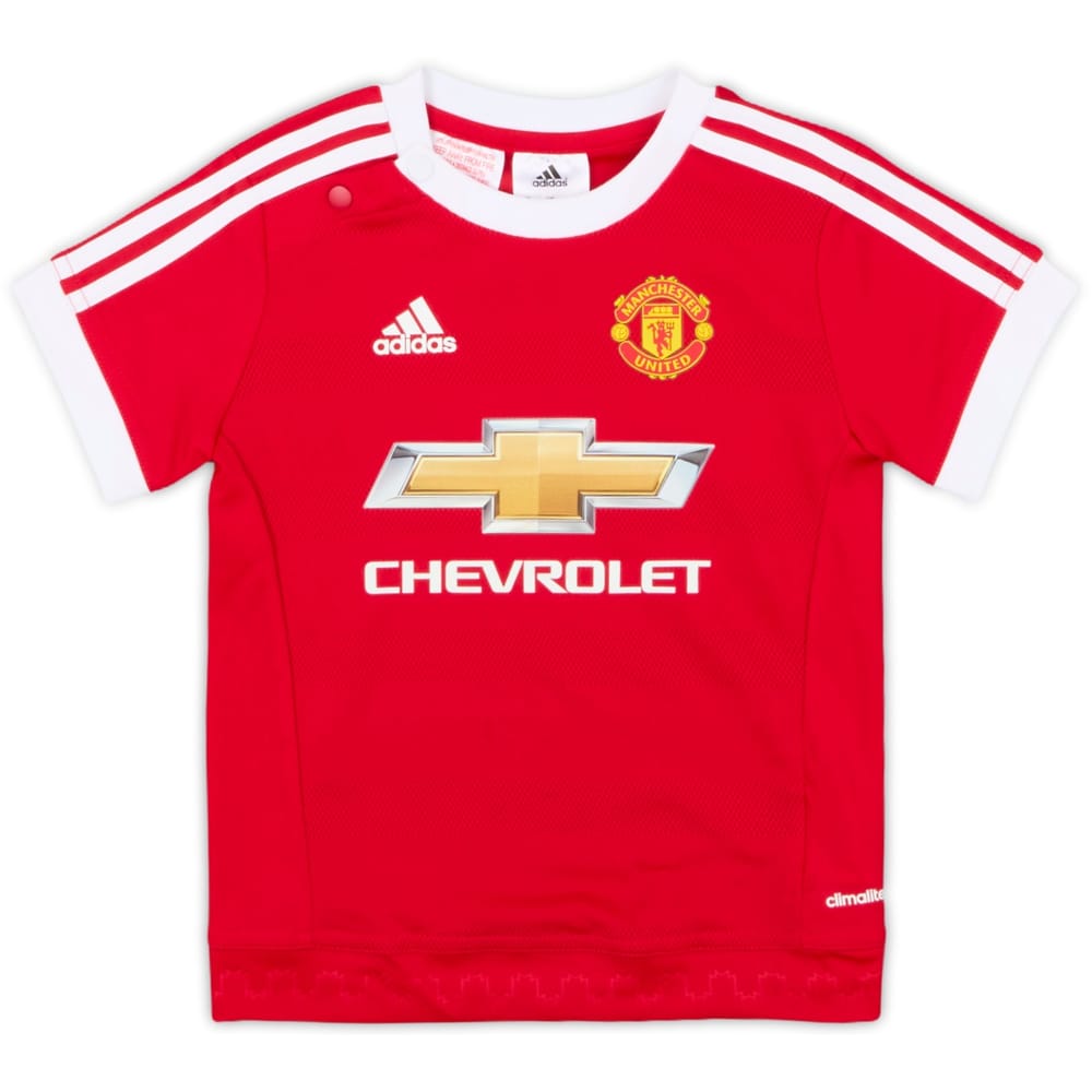 2015-16 Manchester United Home Shirt - 8/10 - (12-18 Months)
