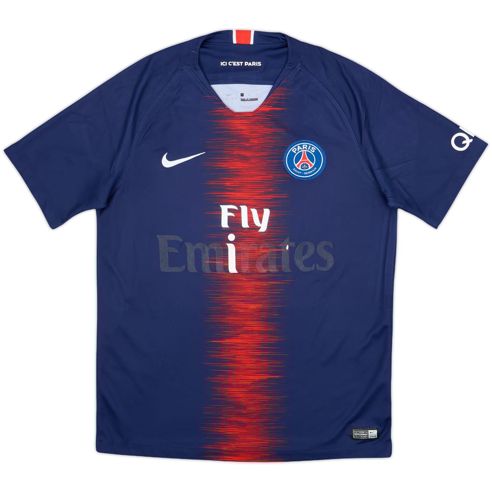 2018-19 Paris Saint-Germain Home Shirt - 4/10 - (M)