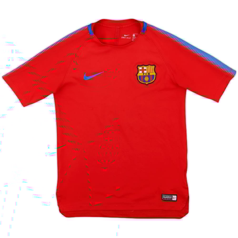 2017-18 Barcelona Nike Training Shirt - 7/10 - (M)