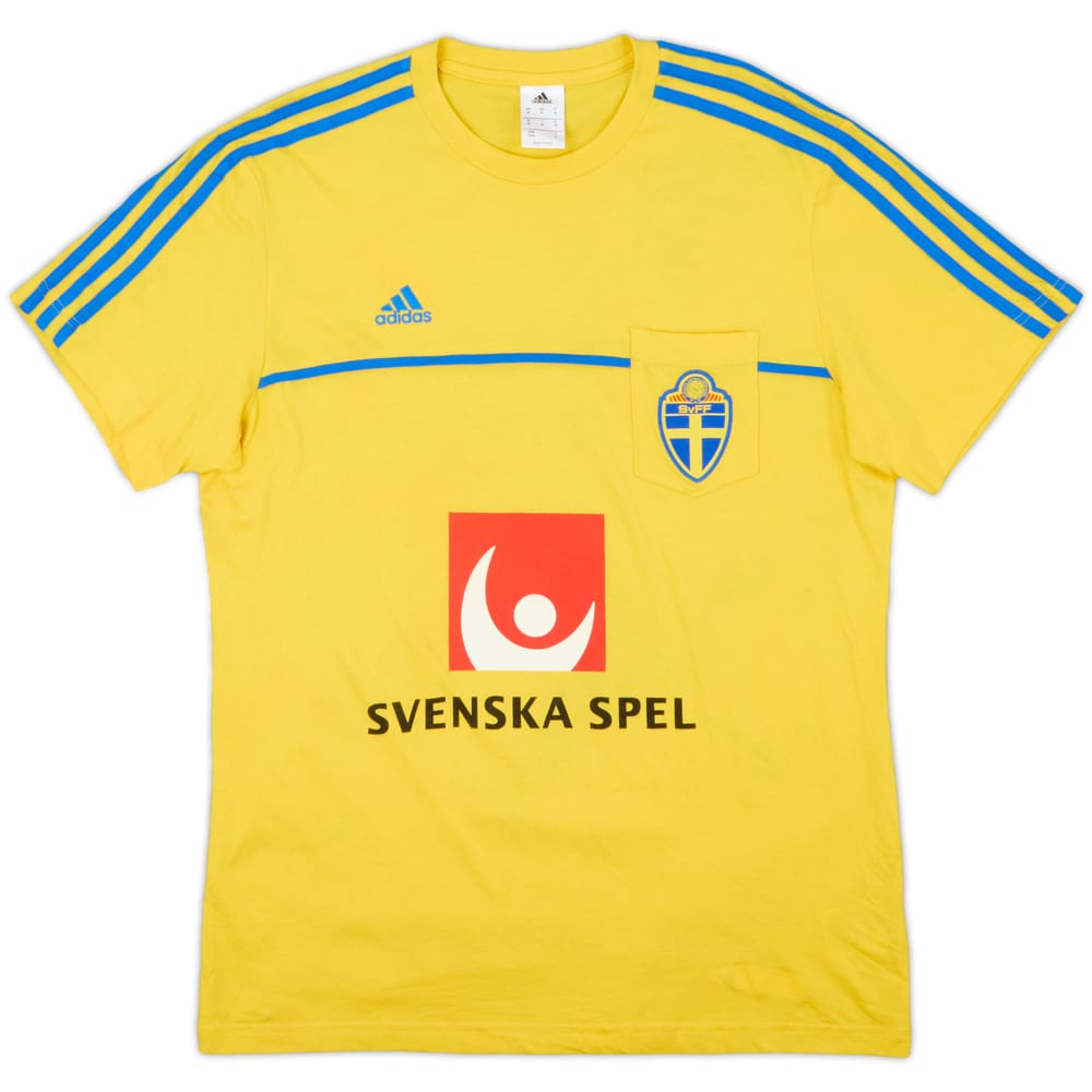 2014-15 Sweden adidas Cotton Tee - 5/10 - (M)