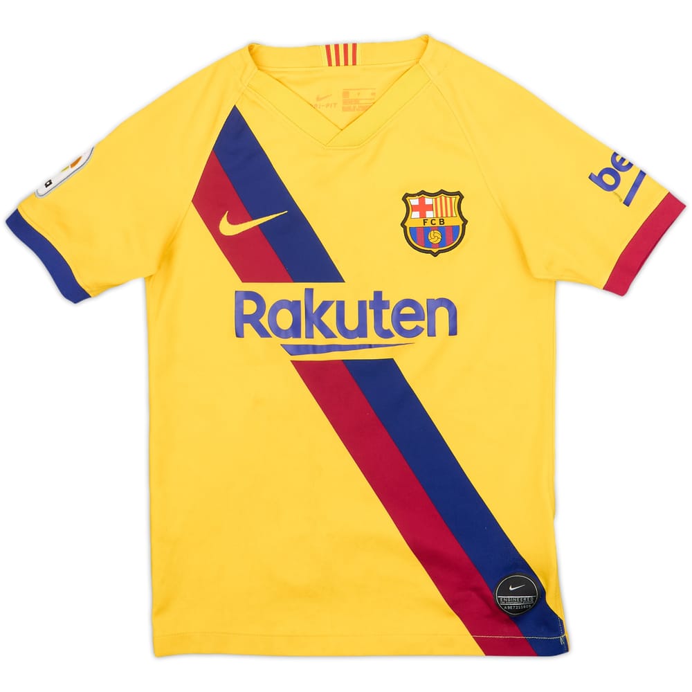 2019-20 Barcelona Away Shirt - 6/10 - (S.Boys)