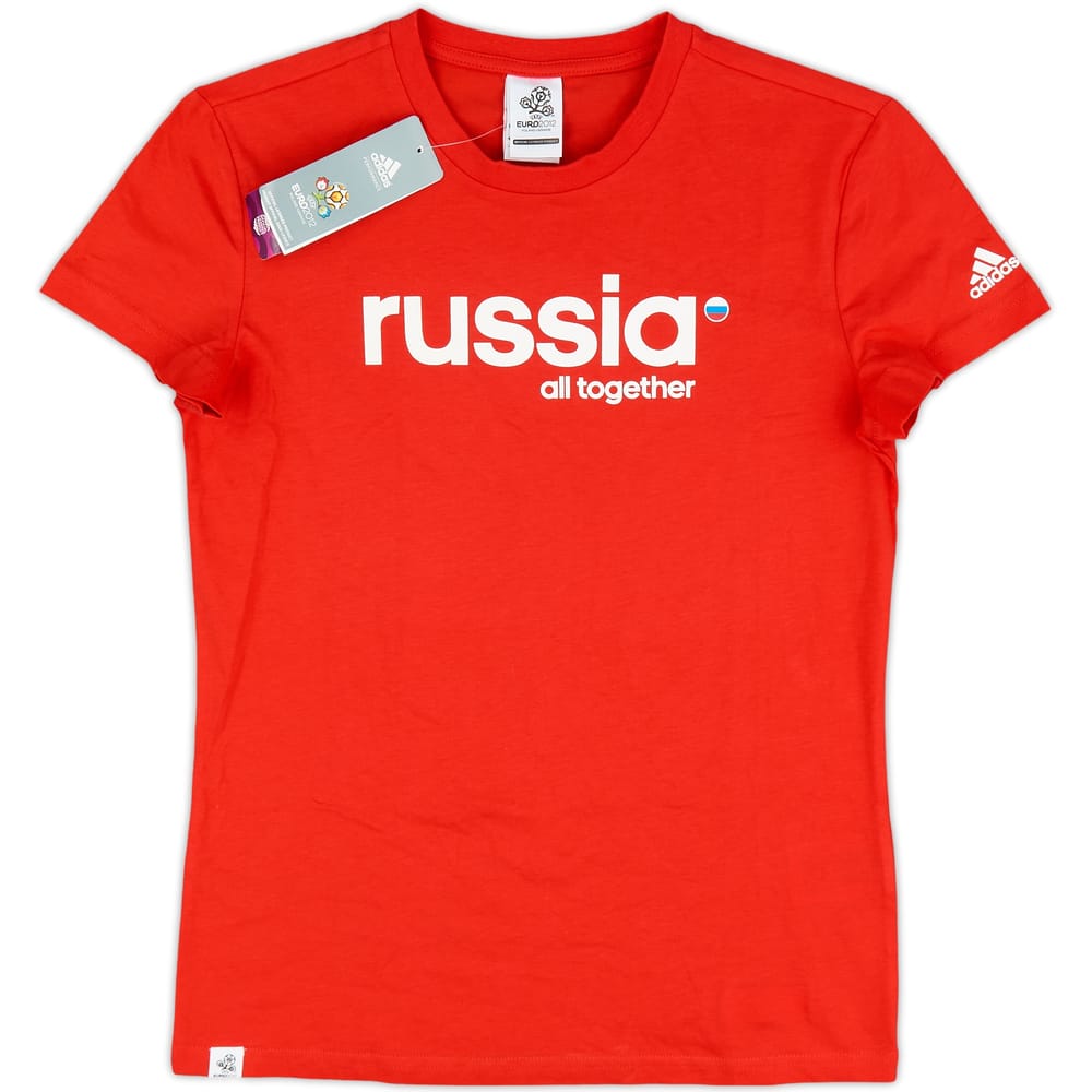 2012 Russia 'Euro 2012' Graphic Tee (Women's S)