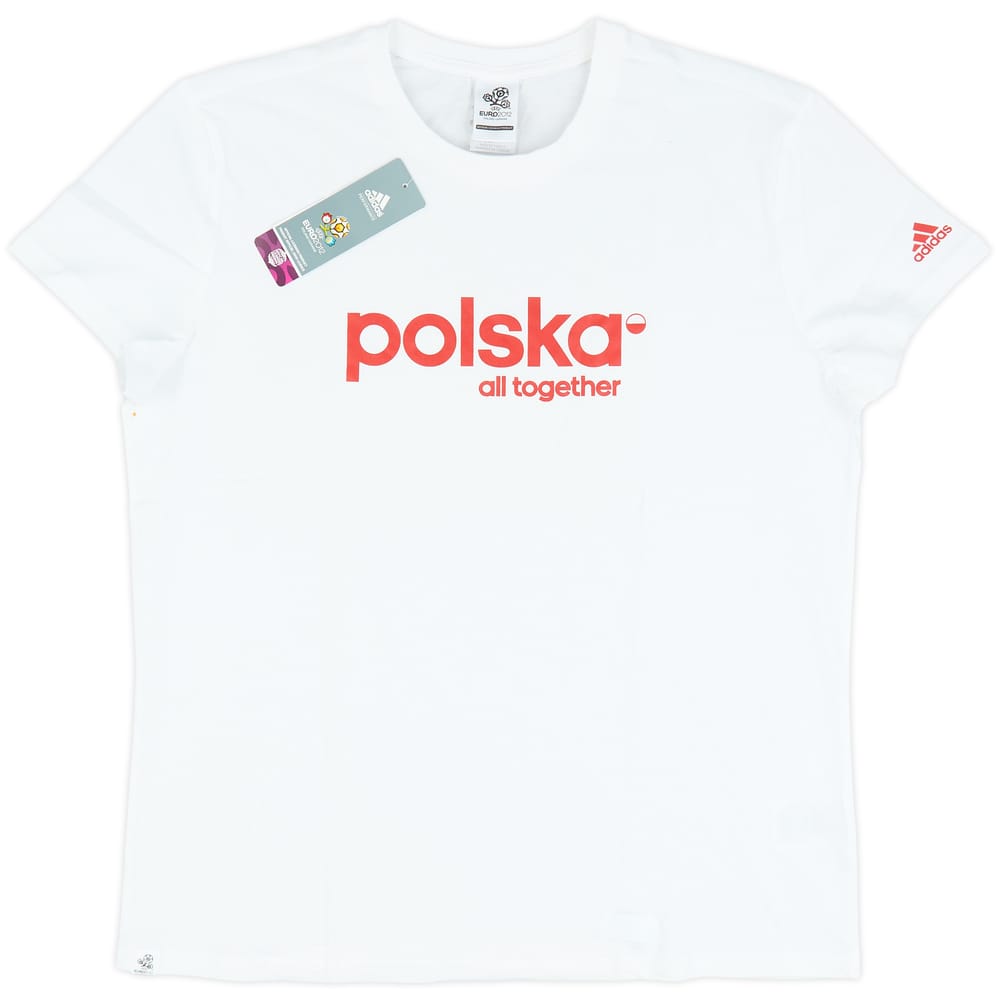 2013 Poland 'Euro 2012' Graphic Tee (Women's XL)