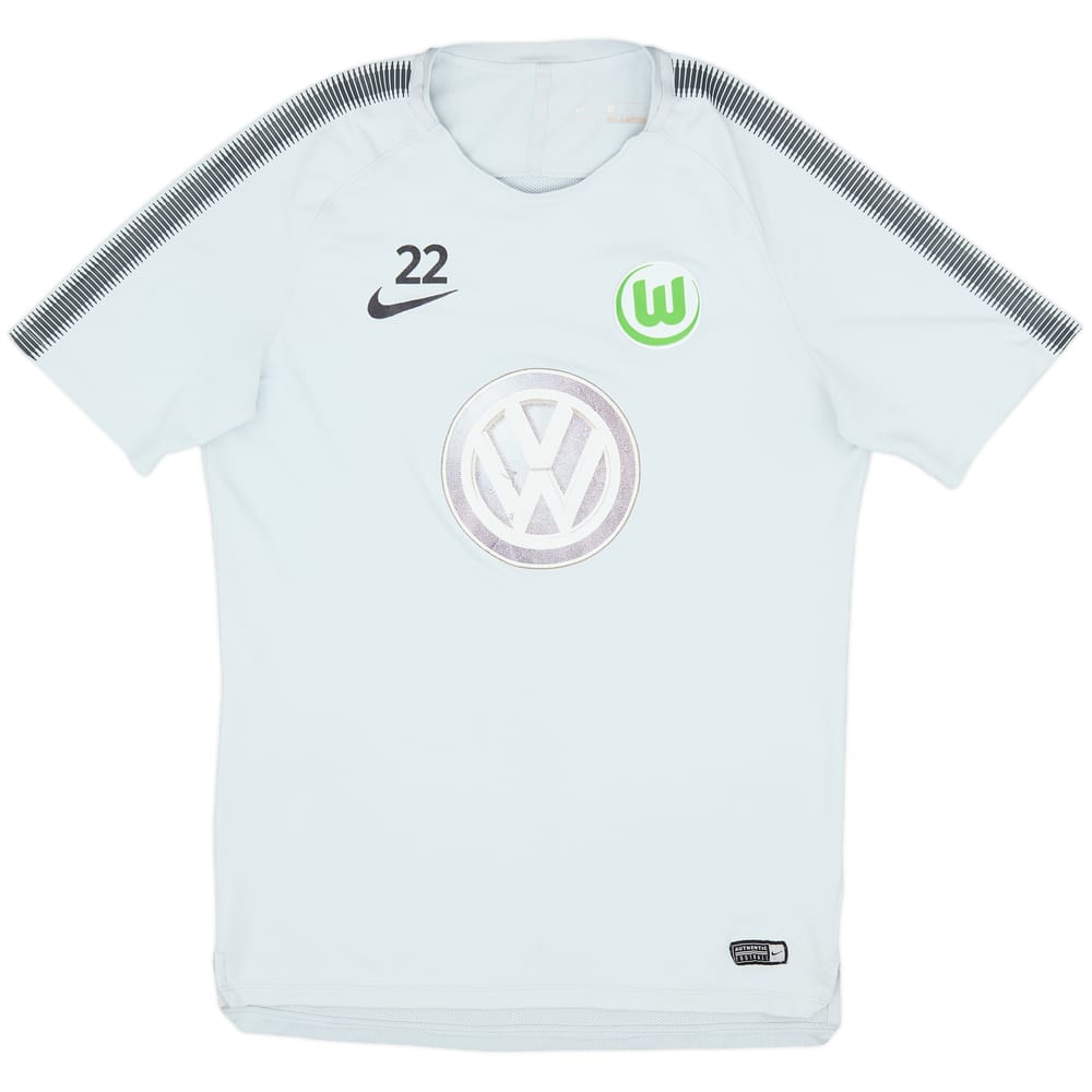 2017-18 Wolfsburg Player Issue Nike Training Shirt #22 - 5/10 - (L)
