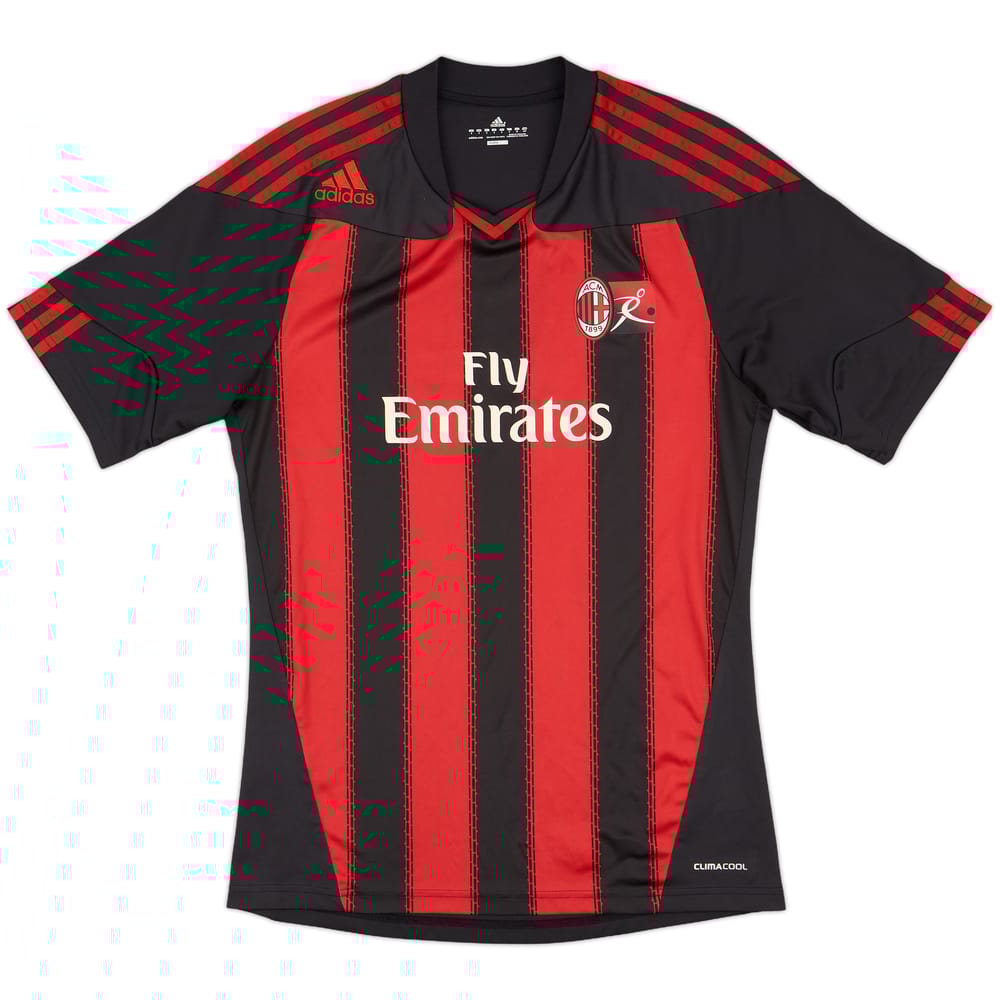 2011-12 AC Milan adidas Youth Camp Training Shirt - 8/10 - (S)