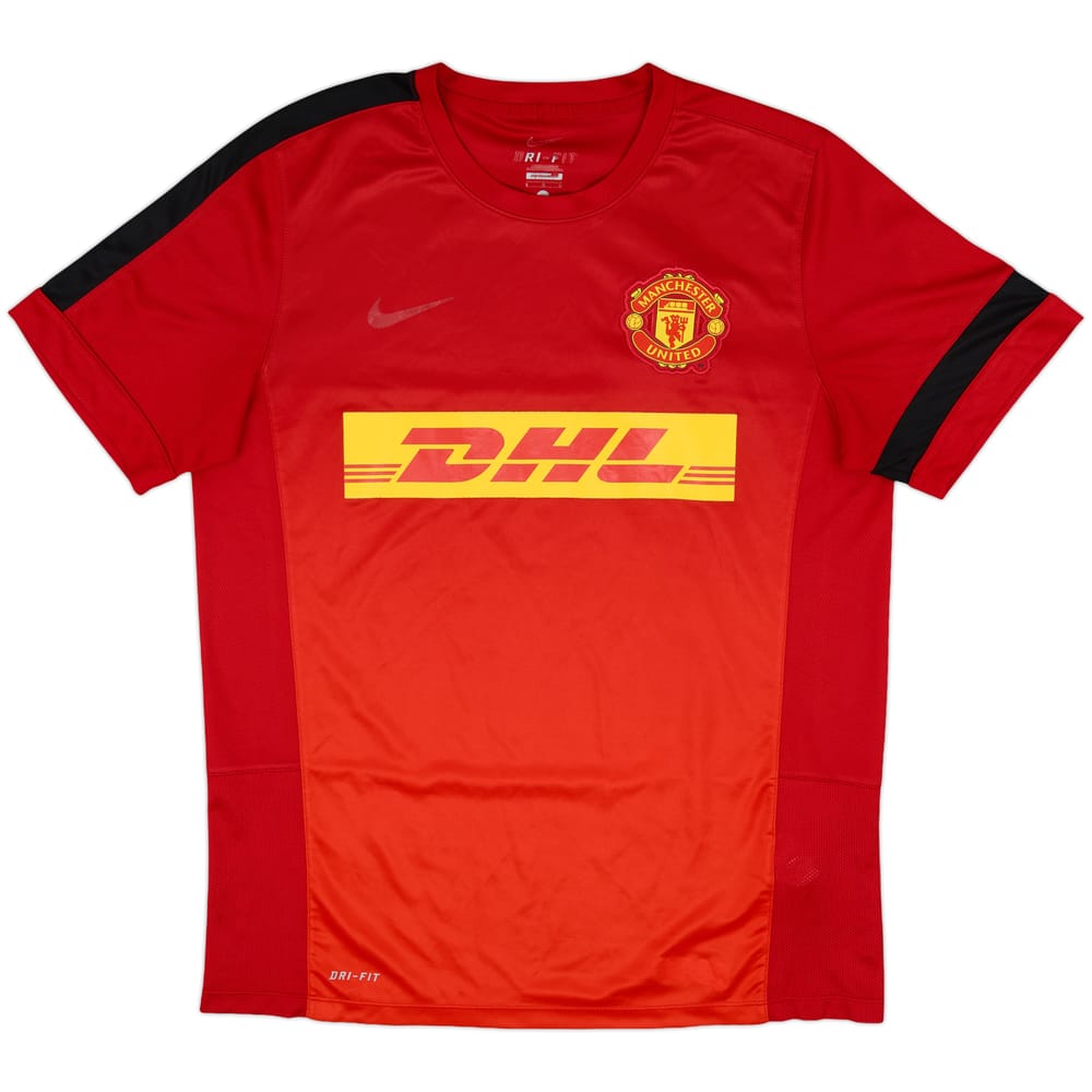 2013-14 Manchester United Nike Training Shirt - 5/10 - (L)
