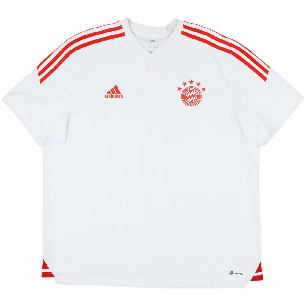 2022-23 Bayern Munich adidas Polo Shirt - 7/10 - (XL)