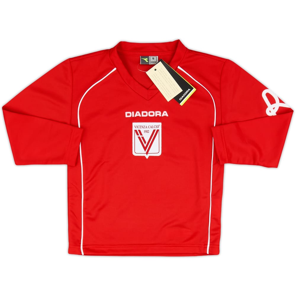 2008-09 Vicenza Diadora Training L/S Shirt (S.Boys)