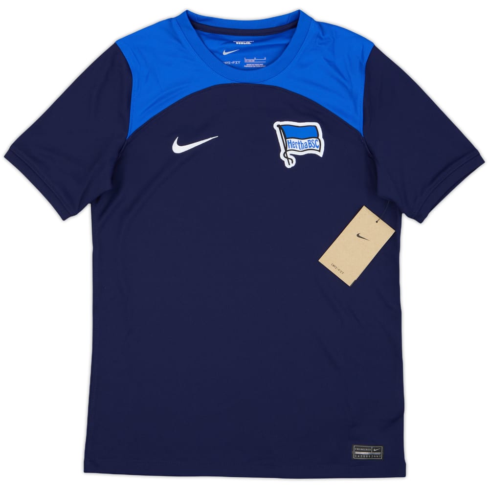 2022-23 Hertha Berlin Away Shirt (L.Boys)
