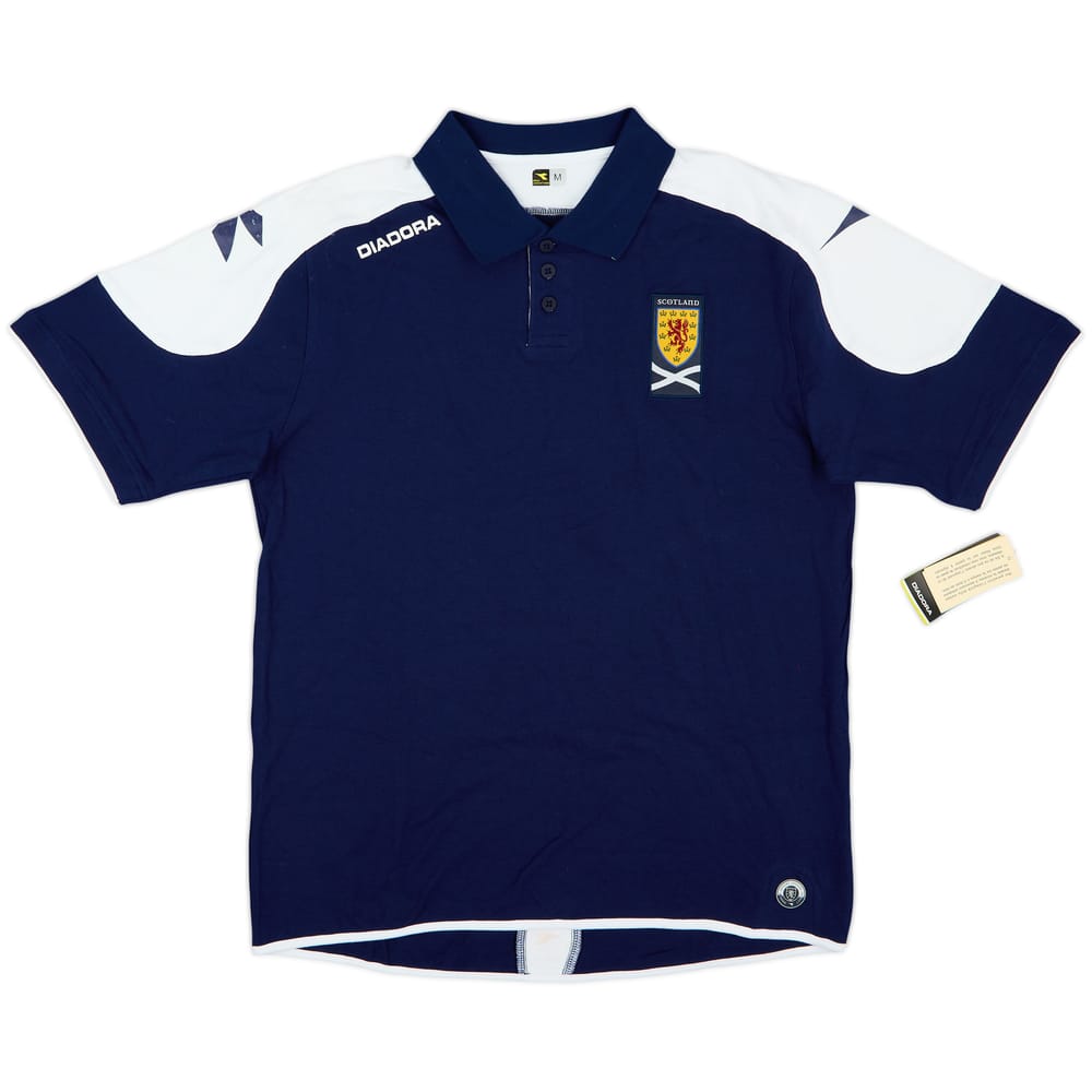 2005-07 Scotland Diadora Polo Shirt (M)