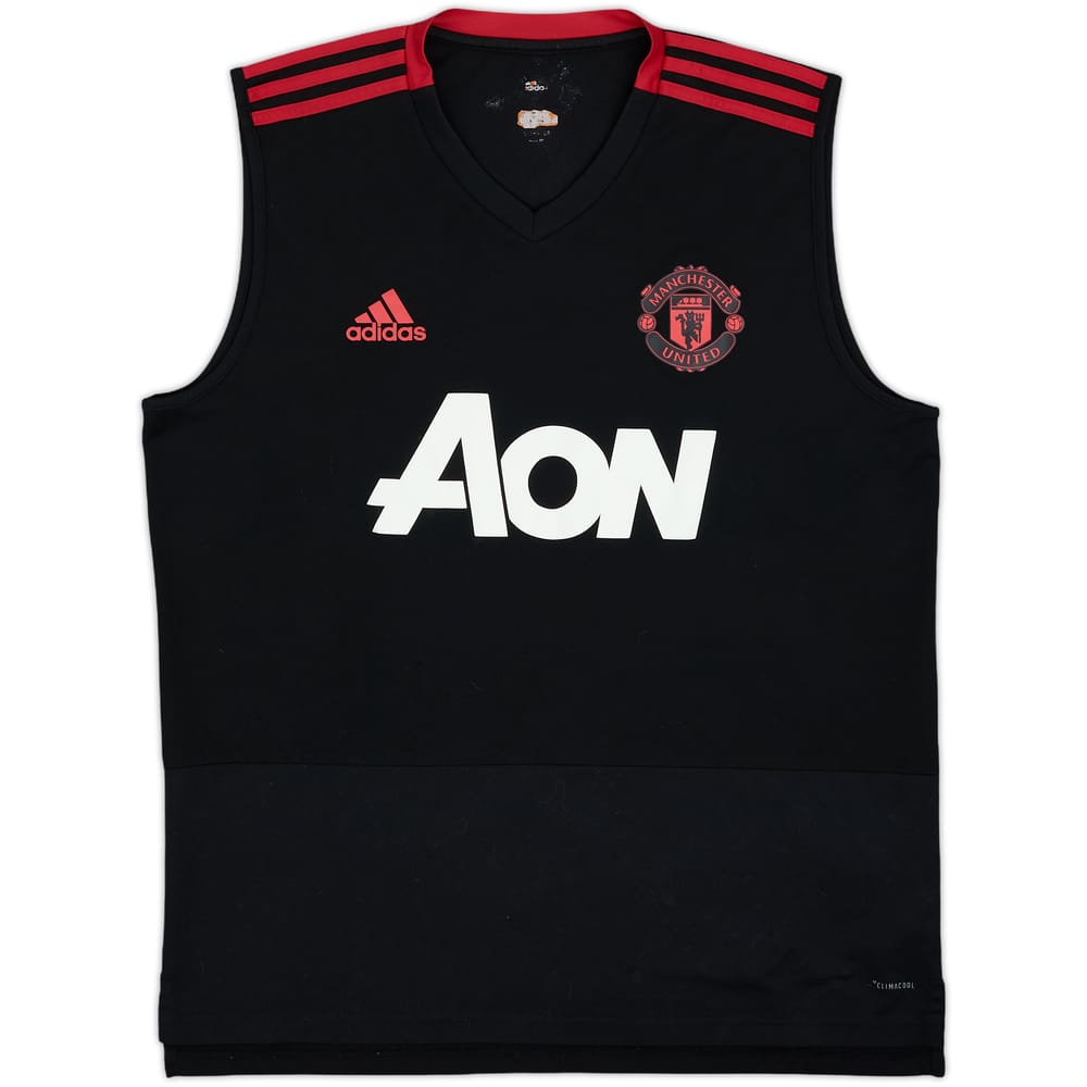 2018-19 Manchester United adidas Training Vest - 8/10 - (L)